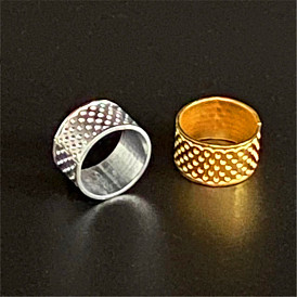 DIY Silicone Thimble Anti-stick Finger Cover Thimble Hand Cross-stitch  Sewing Accessories Anti-slip Finger Protection Thimble 