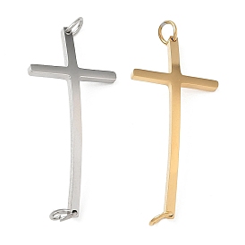 Религия 304 подвески из нержавеющей стали, изогнутые поперечные связи