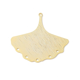 Латунные люстры ссылки компонент, без кадмия и без свинца, гингко лист