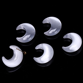 Бусины Кошачие Глаза, Луна бусы