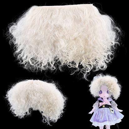 Шерстяной парик для куклы, для девочек своими руками bjd makings аксессуары