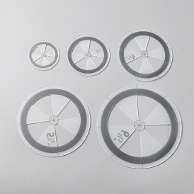 Acrylic Quilting Circle Template, Sewing Arc Cutter Ruler