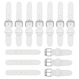 Boucles de manteau en cuir PU, pour accessoires de vêtement