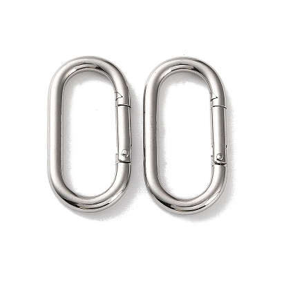 304 пружинные застежки из нержавеющей стали, овальные