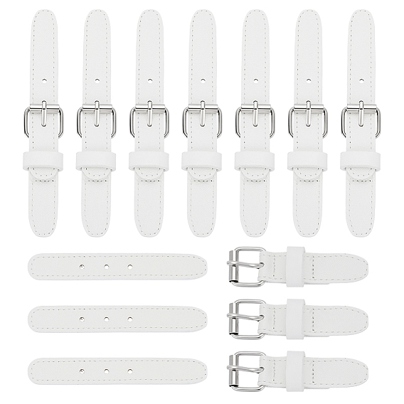 Boucles de manteau en cuir PU, pour accessoires de vêtement
