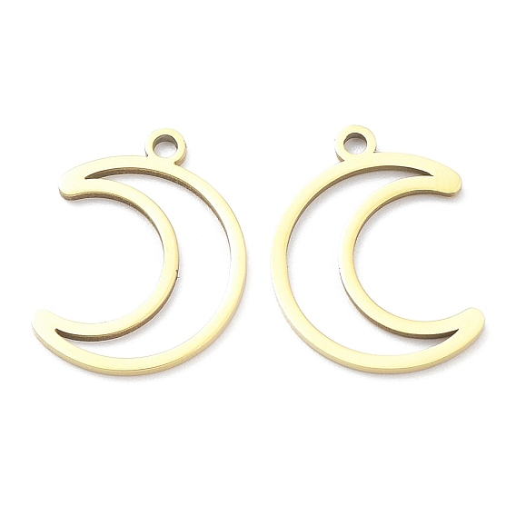 Ионное покрытие (ip) 316l подвески из хирургической нержавеющей стали, без никеля , лазерная резка, лунное очарование