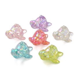 Прозрачные акриловые подвески, с пузырем внутри, Морская черепаха