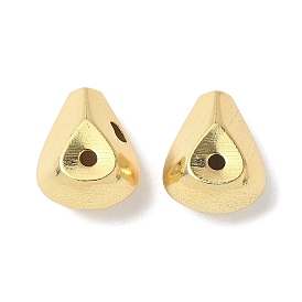 Матовый золотой цвет 925 стерлинговое серебро 3 бусины Hole Guru