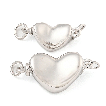 925 застежка из стерлингового серебра, сердце