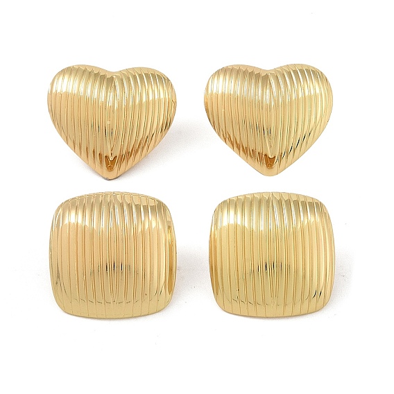 304 из нержавеющей стали шпильки серьги, украшения для женщин, золотые