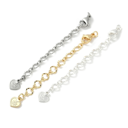 Латунь заканчивается цепи, без кадмия, без никеля и без свинца, сердце