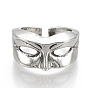 Alloy Cuff Finger Rings, Mask