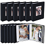 12шт. 6дюймовые фотоальбомы из полипропилена, с 26 внутренними страницами, прямоугольные