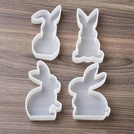 Пасхальные силиконовые формы для свечей своими руками, формы для литья смолы, кролик