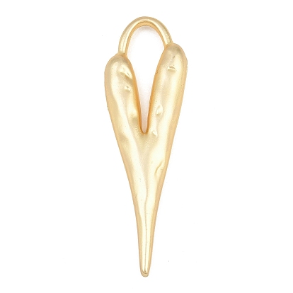 Alloy Big Pendants, Heart Charms