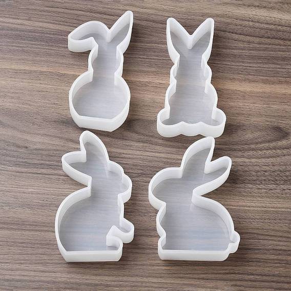 Пасхальные силиконовые формы для свечей своими руками, формы для литья смолы, кролик