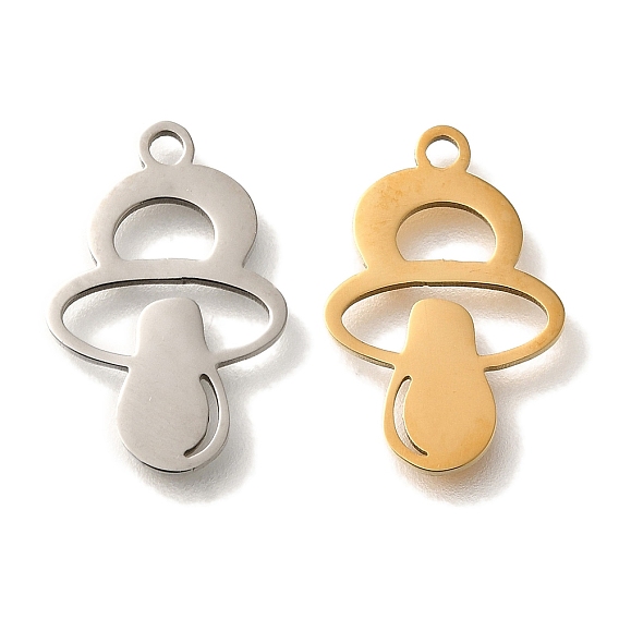 201 подвески из нержавеющей стали, милые мультяшные подвески-пустышки