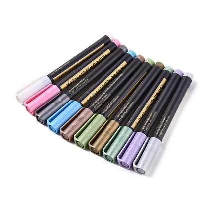 Metallic Markers Paints Pens, Graffiti Highlighter Signature Pen