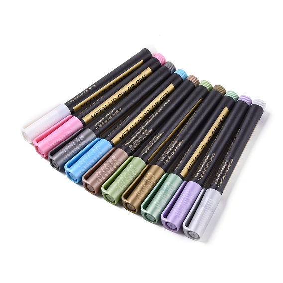 Metallic Markers Paints Pens, Graffiti Highlighter Signature Pen