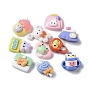 Rabbit/Baby Bottle/Lollipop Opaque Resin Decoden Cabochons, Mixed Shapes