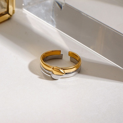 304 регулируемые манжетные кольца из нержавеющей стали, открытые парные кольца, сердце