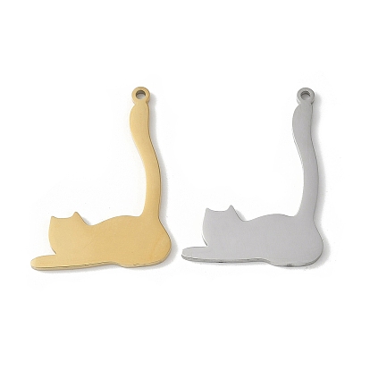 304 подвески из нержавеющей стали, подвески в форме кошки