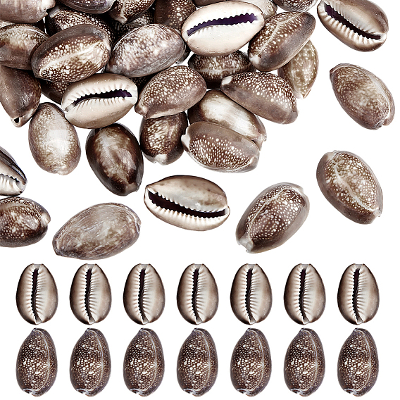 Подвески из натуральной каури