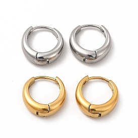 316 Stainless Steel Hoop Earrings for Women