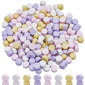 200 шт. Частицы сургуча, для ретро печать печать, восьмиугольник