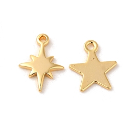 Brass Charms, Star Charms