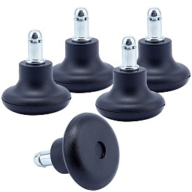 Polyurethane (PU) Replacement Office Swivel Chair Fixed Casters, with Iron Findings