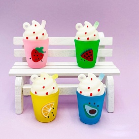 Пластиковые подвески из пвх, мороженое напитки чары