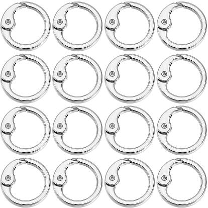 18шт. сплав пружинных затворных колец, кольцо