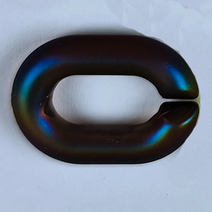 Прозрачные акриловые быстроразъемные соединения, ab color овальные ссылки