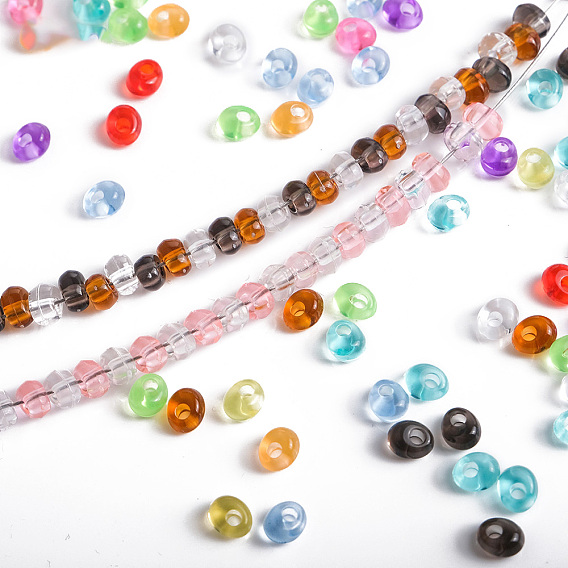 162 шт прозрачные акриловые бусины, рис