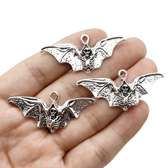 Сплавочные подвески тибетского стиля, летучая мышь прелести