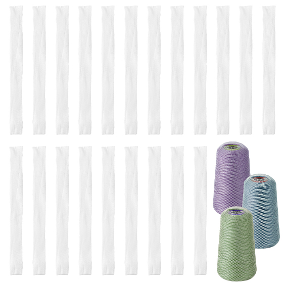 Сетчатый чехол для винных бутылок из полиэтилена, украшение вина