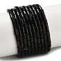 Природные обсидиана бисер нитей, колонка