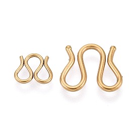 304 застежки-крючки M из нержавеющей стали, ионное покрытие (ip)