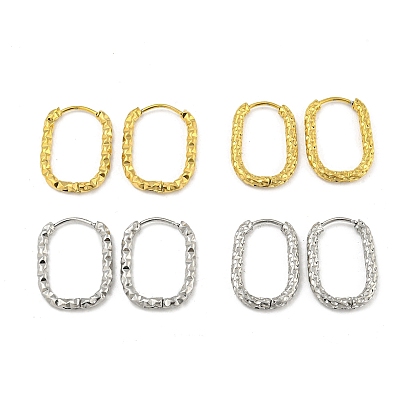 304 из нержавеющей стали серьга, прямоугольные