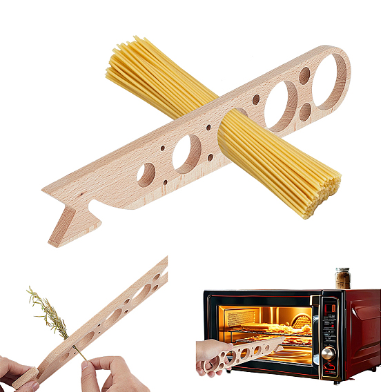 Мерная ложка для пасты из бука, решетка для духовки, инструмент для толкания и вытягивания, овощерезка, удаление листьев трав