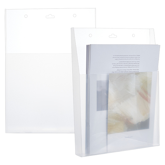 Пластиковые коробки для документов, прямоугольные