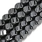 Synthetic Non-magnetic Hematite Beads Strands, Twist, Grade 5A
