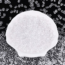 Прозрачные акриловые бусины, арахис