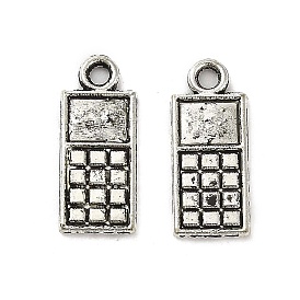 Tibetan Style Alloy Pendants, Cadmium Free & Lead Free, Mobile Phone Charms