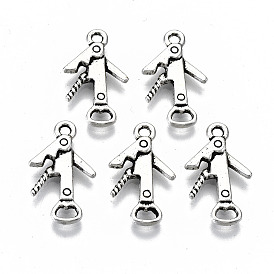 Сплавочные подвески тибетского стиля, открывалка для бутылок, без кадмия и без свинца