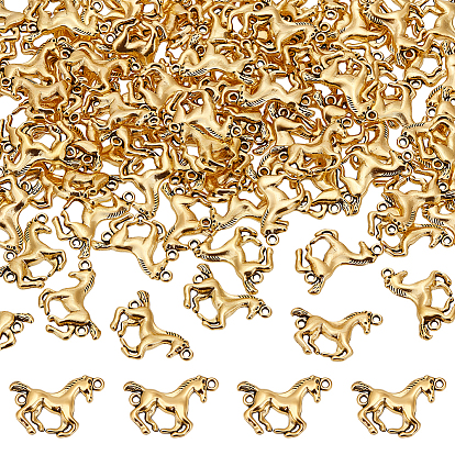 100шт. соединительные элементы для звеньев лошади из сплава в тибетском стиле, без кадмия, без никеля и без свинца