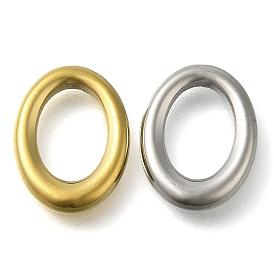 304 Stainless Steel Linking Rings, Oval