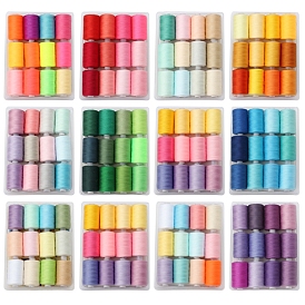 12 Colors Polyester Sewing Thread