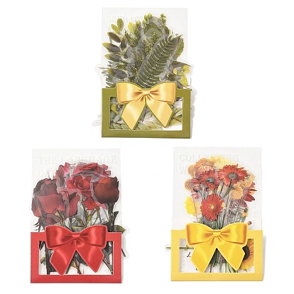 20шт. старинные самоклеящиеся наклейки для растений и животных, Украшение дневника для фотоальбома своими руками